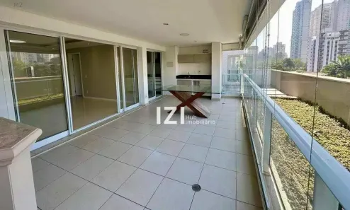 Apartamento com 3 Quartos para alugar, 138m² no Brooklin Paulista, São Paulo