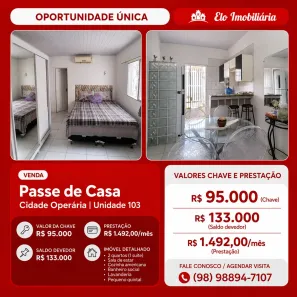 Casa com 2 Quartos à venda, 80m² no Cidade Operária, São Luís