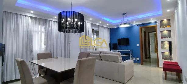 Apartamento com 2 Quartos para alugar, 100m² no Embaré, Santos