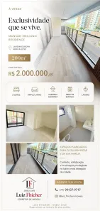 Apartamento com 3 Quartos à venda, 200m² no Jardins, Aracaju