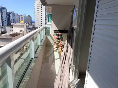 Apartamento com 1 Quarto à venda, 71m² no Guilhermina, Praia Grande