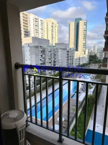 Apartamento com 1 Quarto para alugar, 27m² no Jardim Prudência, São Paulo