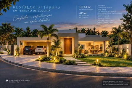 Casa de Condomínio com 3 Quartos à venda, 128m² no Ubatiba, Maricá