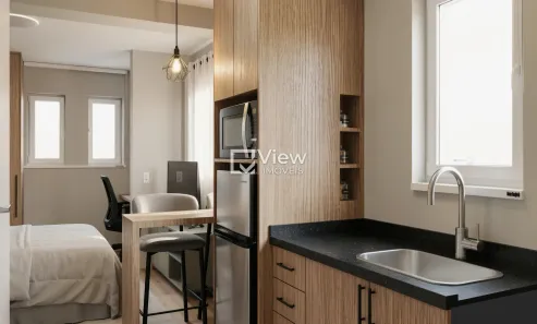 Apartamento com 1 Quarto à venda, 20m² no Mercês, Curitiba