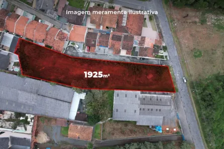 Lote/Terreno à venda, 1925m² no Jardim São Vicente, Campo Largo