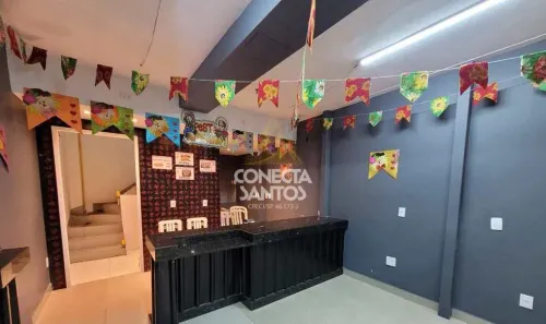 Ponto Comercial à venda, 107m² no Gonzaga, Santos