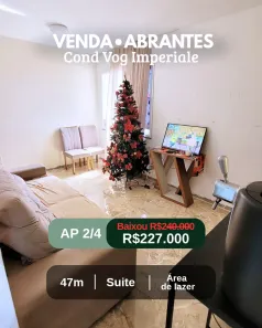 Apartamento com 2 Quartos à venda, 48m² no Vila de Abrantes (Abrantes), Camaçari