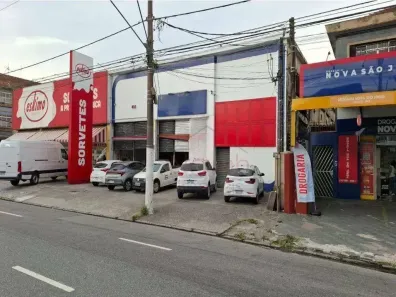 Galpão/Depósito/Armazém para alugar, 1000m² no Vila Cascatinha, São Vicente