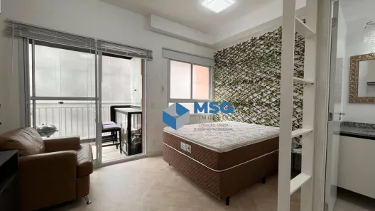 Apartamento com 1 Quarto para alugar, 27m² no Vila Clementino, São Paulo