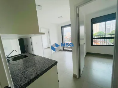 Apartamento com 2 Quartos para alugar, 37m² no Santo Amaro, São Paulo