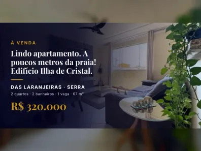 Apartamento com 2 Quartos à venda, 67m² no das Laranjeiras, Serra