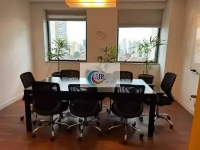 Sala Comercial para alugar, 155m² no Cidade Monções, São Paulo