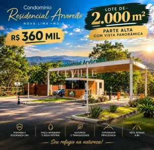 Lote/Terreno à venda, 2050m² no Green Park, Nova Lima