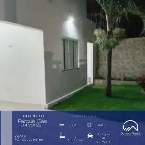 Casa com 3 Quartos à venda, 140m² no Parque das Árvores, Parnamirim