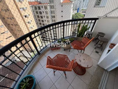 Apartamento com 2 Quartos à venda, 79m² no José Menino, Santos