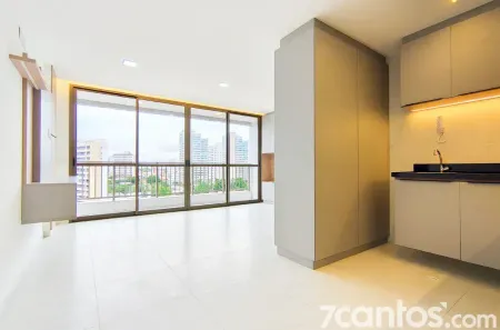 Apartamento com 1 Quarto para alugar, 37m² no Guararapes, Fortaleza