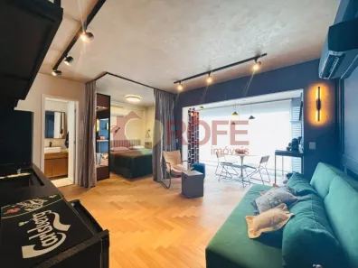 Apartamento com 1 Quarto para venda ou aluguel, 42m² no Indianópolis, São Paulo