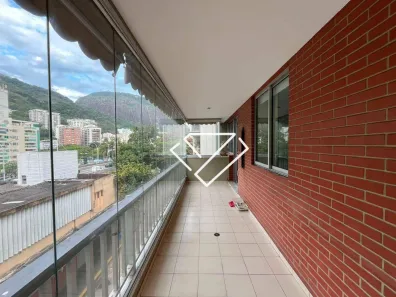 Apartamento com 3 Quartos para alugar, 140m² no Lagoa, Rio de Janeiro