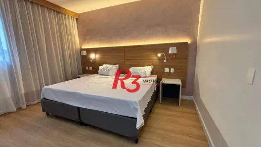 Apartamento com 1 Quarto à venda, 24m² no Gonzaga, Santos