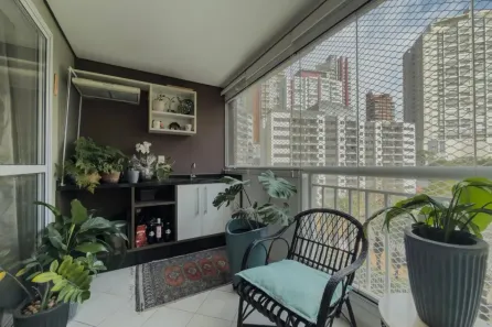 Apartamento com 3 Quartos para alugar, 108m² no Vila Andrade, São Paulo