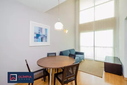 Apartamento com 1 Quarto para alugar, 50m² no Vila Nova Conceição, São Paulo
