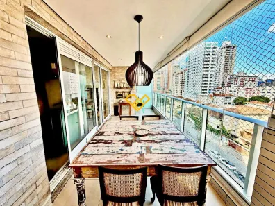 Apartamento com 3 Quartos à venda, 120m² no Ponta da Praia, Santos