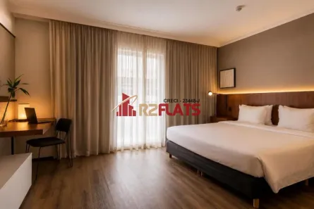 Flat com 1 Quarto à venda, 71m² no Cerqueira César, São Paulo