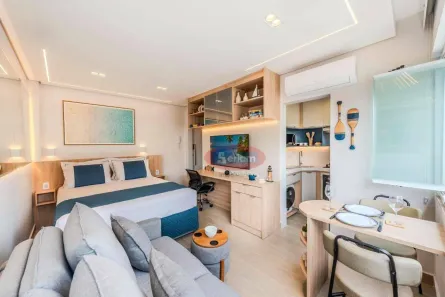 Apartamento com 1 Quarto à venda, 31m² no Boqueirão, Santos