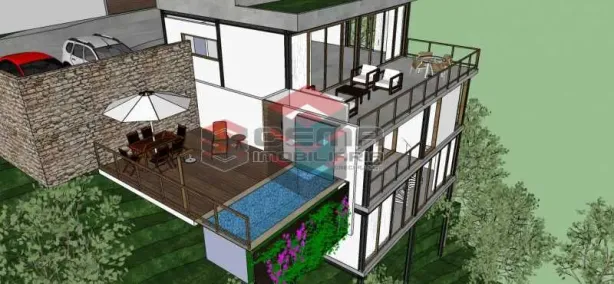 Lote/Terreno à venda, 881m² no Santa Teresa, Rio de Janeiro