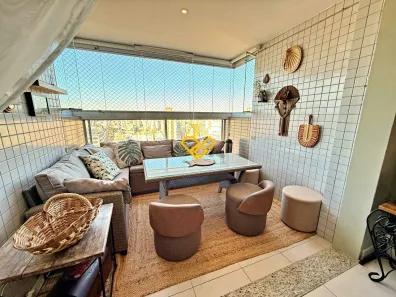Apartamento com 2 Quartos para alugar, 77m² no Gonzaga, Santos