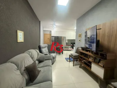 Apartamento com 2 Quartos à venda, 75m² no José Menino, Santos