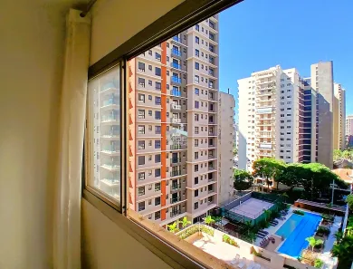Apartamento com 1 Quarto para alugar, 50m² no Cambuí, Campinas