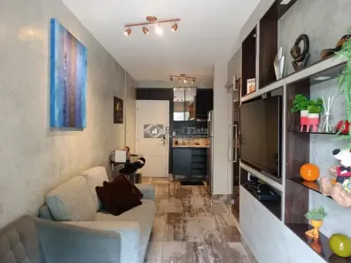 Apartamento com 1 Quarto para alugar, 42m² no Brooklin Paulista, São Paulo