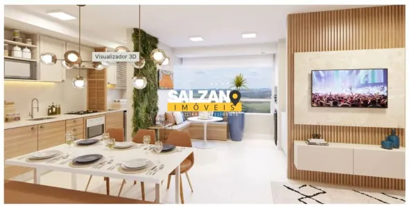Apartamento com 2 Quartos para alugar, 64m² no Jardim das Colinas, São José dos Campos