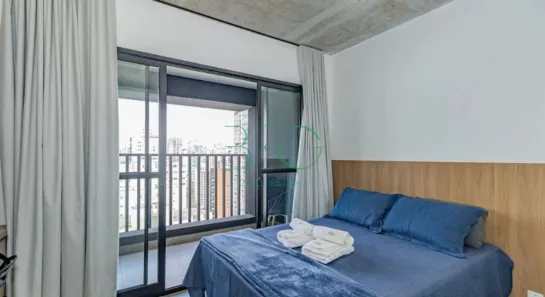 Apartamento com 1 Quarto à venda, 25m² no Brooklin Paulista, São Paulo