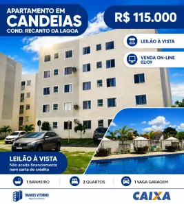 Apartamento com 2 Quartos à venda, 40m² no Piedade, Jaboatão dos Guararapes