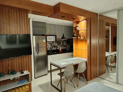 Apartamento com 1 Quarto para alugar, 28m² no Calhau, São Luís