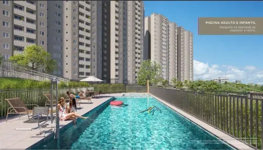 Apartamento com 2 Quartos à venda, 40m² no Cidade dos Colibris, João Pessoa