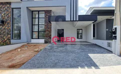 Casa de Condomínio com 3 Quartos à venda, 128m² no Cajuru do Sul, Sorocaba