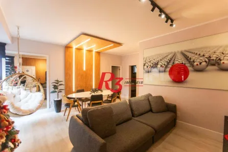 Apartamento com 3 Quartos à venda, 135m² no Boqueirão, Santos