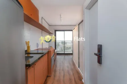 Flat com 1 Quarto para alugar, 30m² no Indianópolis, São Paulo