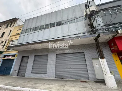 Prédio Comercial para alugar, 1259m² no Centro, Santos