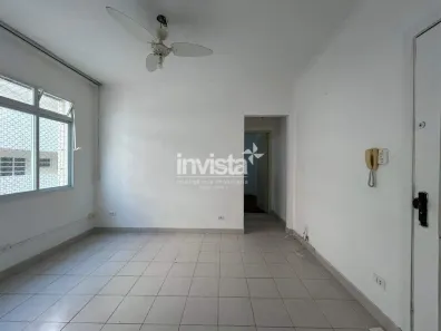 Apartamento com 1 Quarto para alugar, 40m² no Gonzaga, Santos