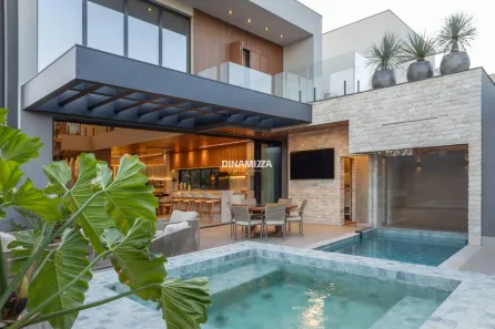 Casa de Condomínio com 4 Quartos à venda, 340m² no Recreio dos Bandeirantes, Uberaba