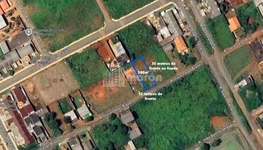 Lote/Terreno à venda, 360m² no Piriquitos, Ponta Grossa