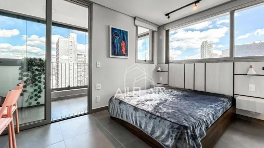 Apartamento com 1 Quarto para alugar, 31m² no Cerqueira César, São Paulo