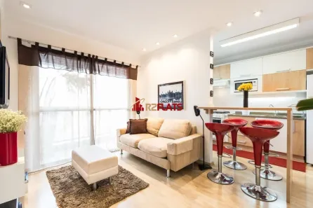 Apartamento com 1 Quarto para alugar, 41m² no Vila Nova Conceição, São Paulo