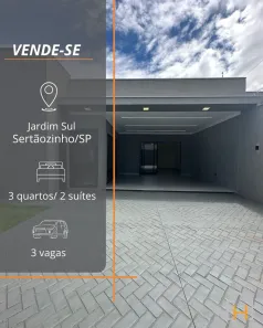 Casa com 3 Quartos à venda, 169m² no Cidade Jardim, Sertãozinho