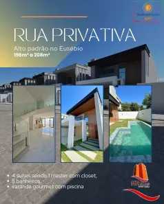 Casa de Condomínio com 4 Quartos à venda, 191m² no Eusebio, Eusébio
