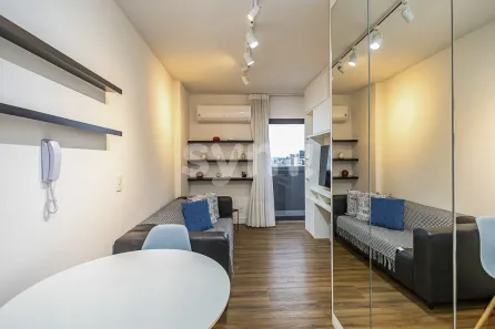 Apartamento com 1 Quarto para alugar, 35m² no Centro, Curitiba